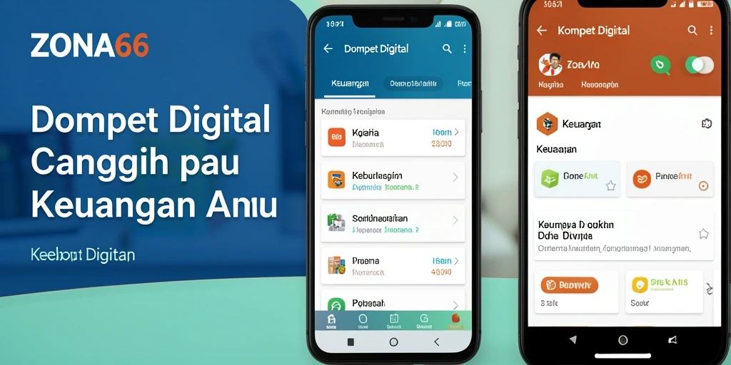 Tampilan antarmuka ZONA66 yang ramah pengguna dan modern.